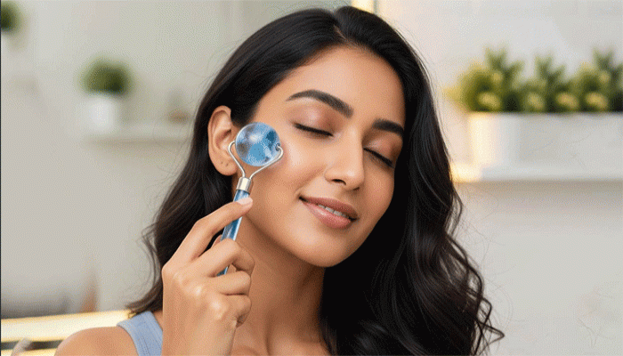 স্বচ্ছ, শীতল গোলকের স্পর্শে প্রাণবন্ত হবে ত্বক, কী ভাবে ব্যবহার করবেন ‘আইস গ্লোব’