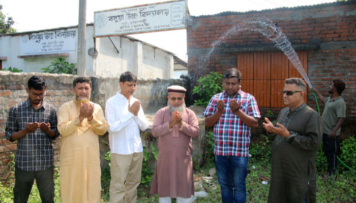 পবার বসুয়া উচ্চ বিদ্যালয়ের সংস্কার কাজের উদ্বোধন