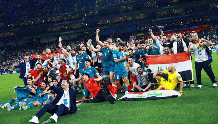 ৪০ বছর পর বিশ্বকাপে ইরাক