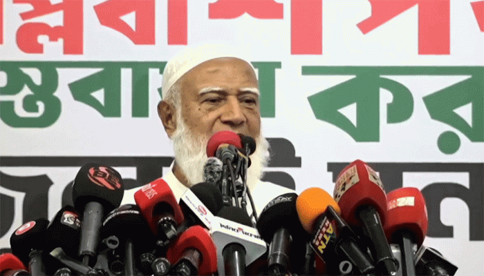 যেকোনো মূল্যে গণভোটের রায়কে আদায় করেই ছাড়ব: শফিকুর রহমান