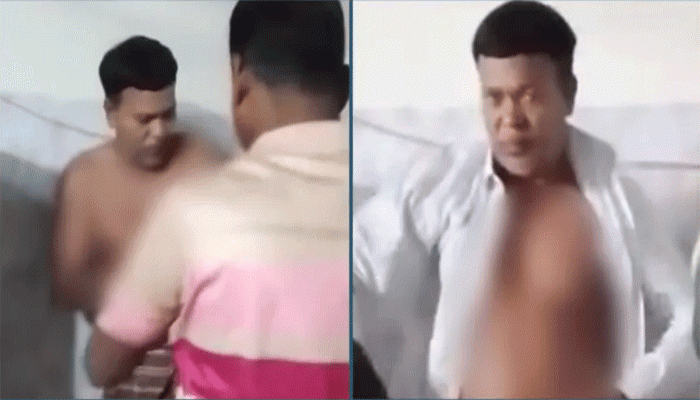 বাড়ির ছাদ থেকে টেনে বের করা হলো শিশু ধর্ষণচেষ্টায় অভিযুক্তকে