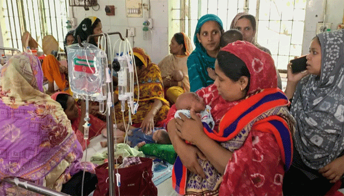 রামেকে হামের উপসর্গে আরও এক শিশুর মৃত্যু