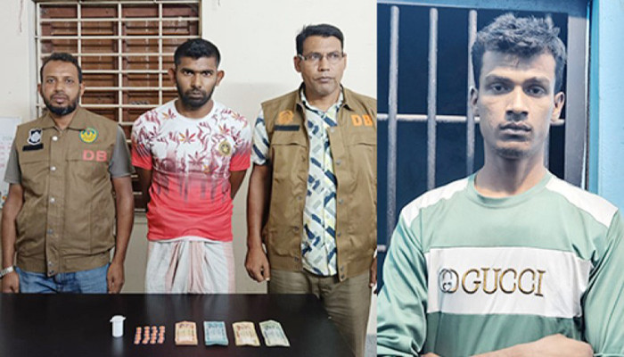 নগরীতে দুই মাদক কারবারী গ্রেফতার