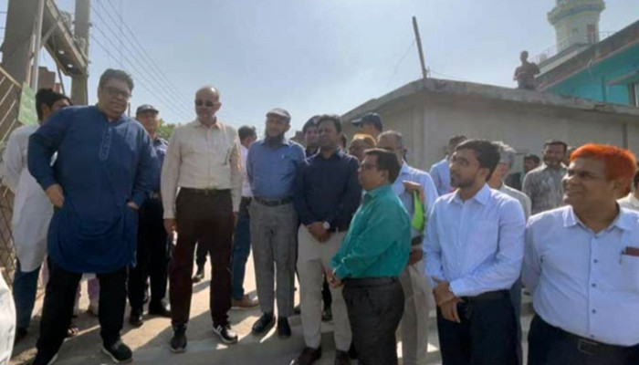 বিএমডিএ'র বিভিন্ন চলমান উন্নয়ন কাজ পরিদর্শন করলেন উপদেষ্টা রাশেদ আল মাহমুদ ও রেহান আসাদ