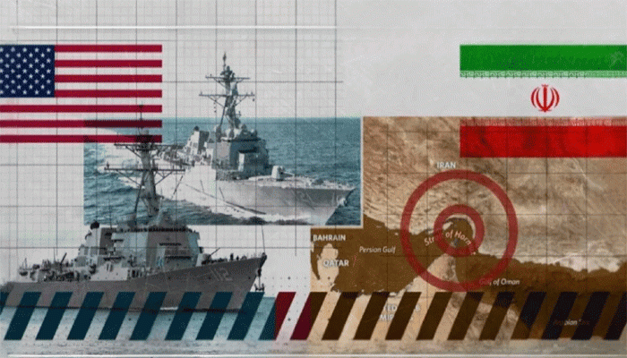 ক্ষেপণাস্ত্র তাক করতেই হরমুজ থেকে ‘পালালো’ মার্কিন যুদ্ধজাহাজ