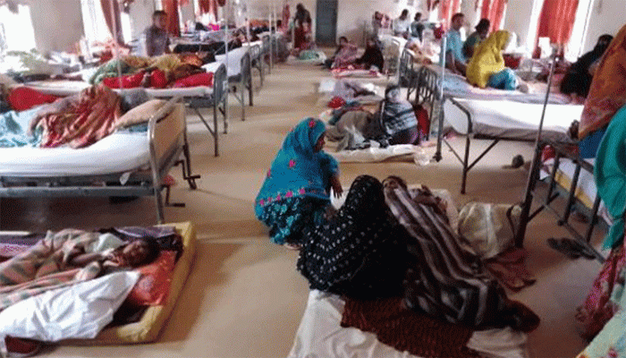 ফুলবাড়ীতে ডায়রিয়া রোগী বাড়ছে, সাত দিনে ভর্তি হয়েছে ৪৬৮ জন রোগী