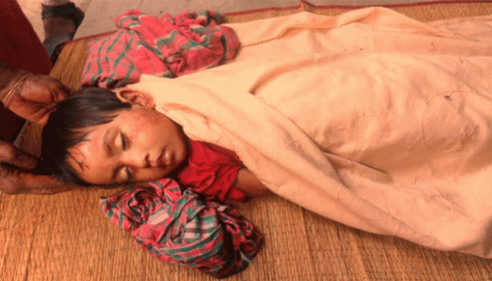 রাণীশংকৈলে দেওয়াল চাপায়  শিশুর মৃত্যু