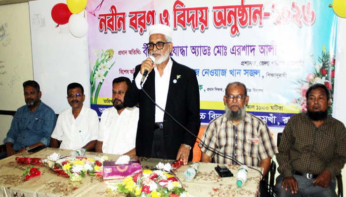 শিক্ষাই জাতির উন্নয়নের মূল চালিকাশক্তি: রাজশাহী জেলা পরিষদের প্রশাসক এরশাদ আলী