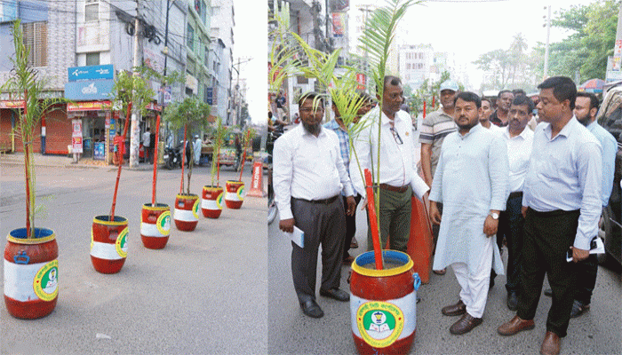 রাজশাহী মহানগরীর সবুজায়ন ও সৌন্দর্য বৃদ্ধির লক্ষ্যে রাসিক প্রশাসকের নতুন উদ্যোগ