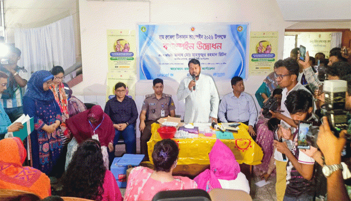 কোনো শিশু যেন হাম-রুবেলা টিকা থেকে বাদ না পড়ে সেদিকে সবাই লক্ষ্য রাখবেন: রাসিক প্রশাসক