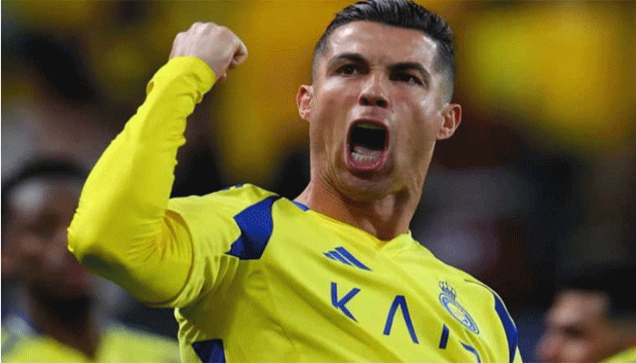 ৯৬৯তম কেরিয়ার গোলে ঝকঝকে রোনাল্ডো!