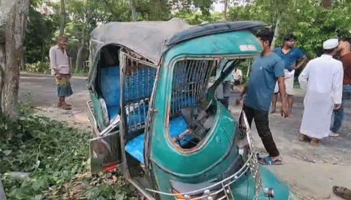 সিএনজি-পিকআপ মুখোমুখি সংঘর্ষে গর্ভবতী নারীসহ আহত ৭