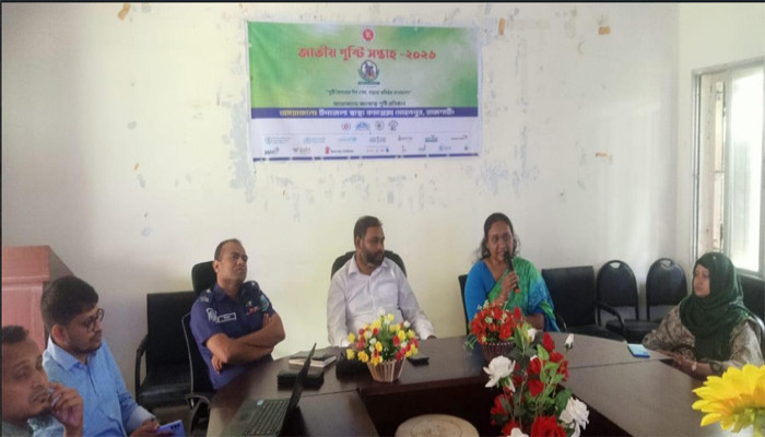 মোহনপুর জাতীয় পুষ্টি সপ্তাহের উদ্বোধন