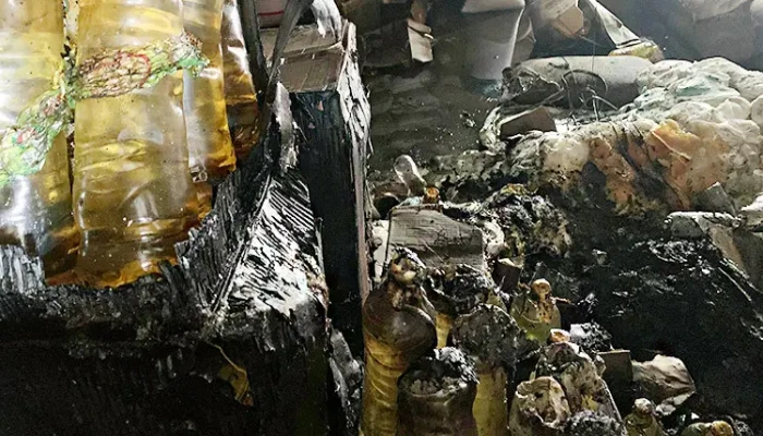 পবার টিসিবি গুদামে আগুন, পুড়েছে তেল-ডাল-চিনিসহ বিপুল পণ্য