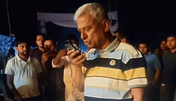 অনুনমোদিত বৈশাখী মেলা ভেঙে দিলেন এমপি