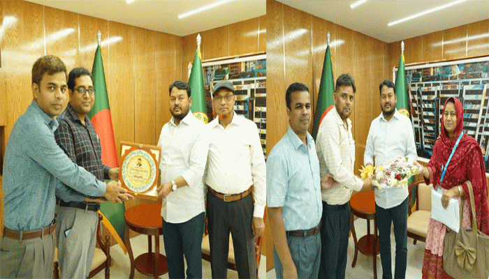 রাসিক প্রশাসকের সাথে বিভিন্ন ব্যক্তি, প্রতিষ্ঠান ও সংগঠনের প্রতিনিধিদের সৌজন্য সাক্ষাৎ