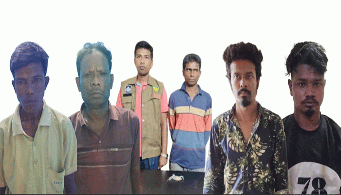 নগরীতে দেশী চোলাই মদ, ট্যাপেন্টাডল ও ইয়াবা ট্যাবলেট সহ মাদক কারবারী গ্রেপ্তার ৫