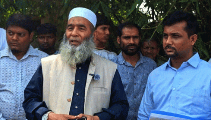 গোদাগাড়ীতে নদীভাঙন এলাকা পরিদর্শনে সাংসদ অধ্যাপক মুজিবুর রহমান