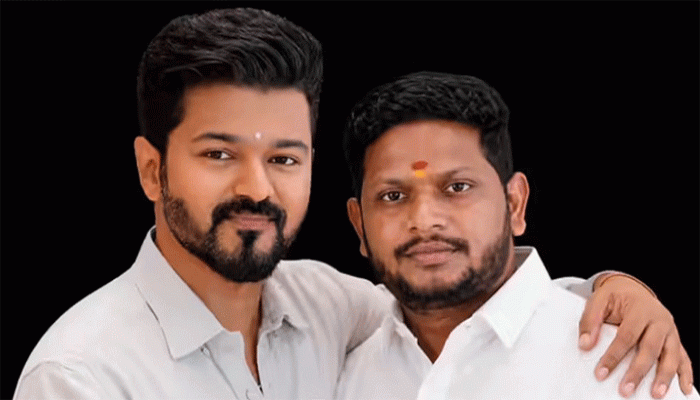 শুধুমাত্র থালাপতি বিজয় হননি বরং নির্বাচনে জিতেছেন তার গাড়িচালকের ছেলেও