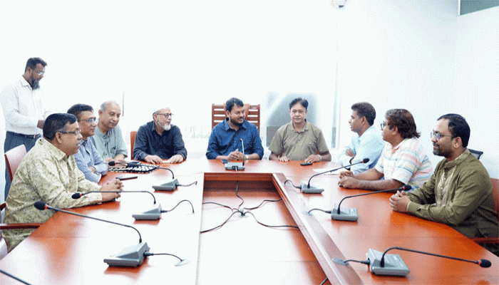 রাজশাহী এডিটরস ফোরামের সাথে রাসিক প্রশাসকের মতবিনিময়