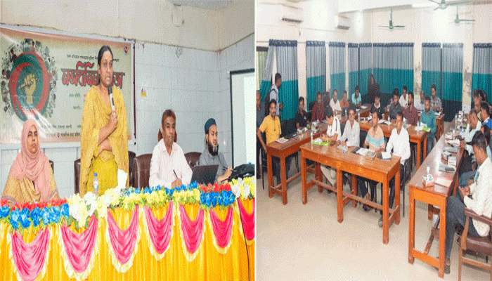 মোহনপুরে গুজব প্রতিরোধে গণমাধ্যমের ভূমিক শীর্ষক মতবিনিময় সভা