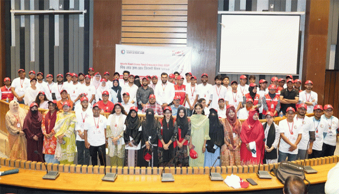 রাজশাহীতে বিশ্ব রেড ক্রস ও রেড ক্রিসেন্ট দিবস-২০২৬ উদযাপন