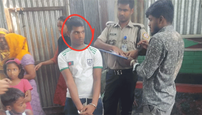 গাঁজা খেয়ে বাড়িঘর ভাঙচুর ও মাকে মারধর, ছেলে কারাগারে
