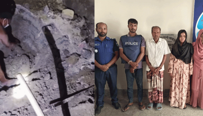 পরকীয়া প্রেমিককে হত্যার পর মরদেহ ঘরের ভেতর পুঁতে সিমেন্ট ঢালাই
