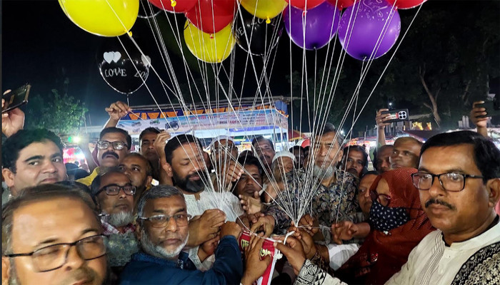 রাণীশংকৈলে বর্ণাঢ্য আয়োজনে ৩৩তম ঐতিহ্যবাহী ১০ দিনব্যাপী বৈশাখী মেলার শুভ উদ্বোধন