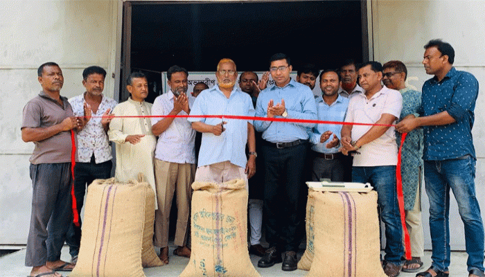 পুঠিয়ায় সরকারি বোরো ধান-চাল সংগ্রহ কার্যক্রমের উদ্বোধন