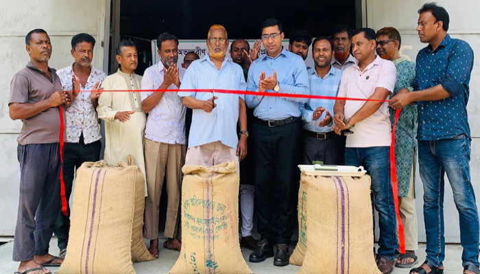 পুঠিয়ায় সরকারি বোরো ধান-চাল সংগ্রহ কার্যক্রমের উদ্বোধন