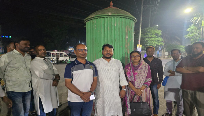 রাজশাহীতে ঐতিহ্যের প্রতীক ঢোপকল স্থাপন, নগর ইতিহাস সংরক্ষণে রাসিকের উদ্যোগ
