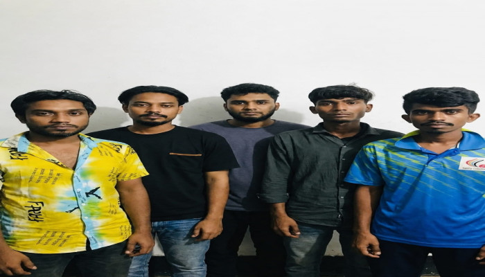 ঠাকুরগাঁওয়ে পুলিশ কনস্টেবলকে অপহরণ গ্রেপ্তার ৫