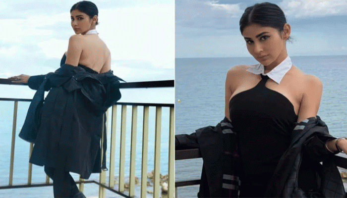 কানের রেড কার্পেটে মৌনী, ডিভোর্স ঘোষণার পর প্রথমবার জনসমক্ষে