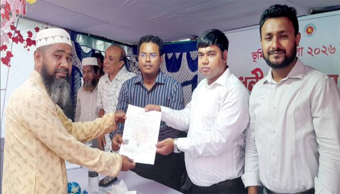 লালপুরে ভুমিসেবা মেলার উদ্বোধন