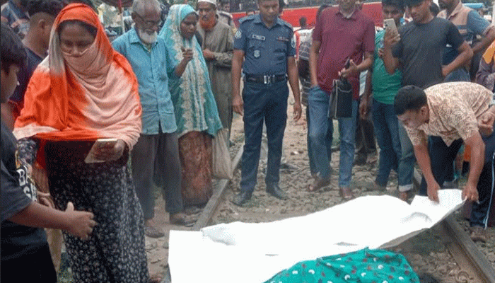 রাজশাহী নগরীতে ট্রেনের ধাক্কায় বৃদ্ধার মৃত্যু