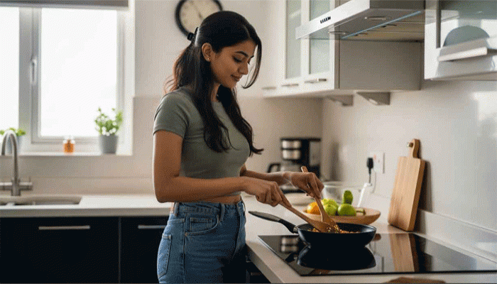 কোন কোন বদল আনলে দেখতে বড় লাগবে রান্নাঘর