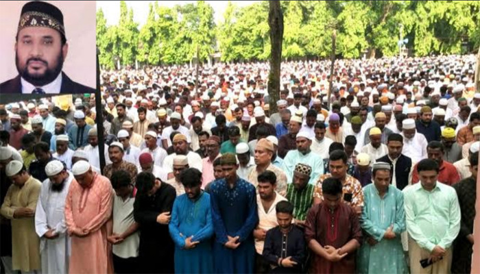 মৃত্যু মুছে দিল রাজনৈতিক দূরত্ব: এমপি দবিরুলের জানাজায় বিএনপি-জামায়াতের অংশগ্রহণ,লাখো মানুষের ঢল