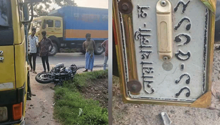 ফেনীতে ট্রাকের ধাক্কায় মোটরসাইকেল চালক নিহত