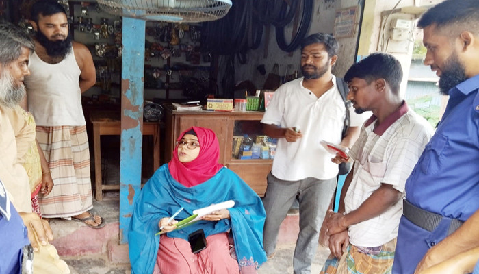 রাণীনগরে ভ্রাম্যমান আদালতে মাদকসেবির কারাদন্ড