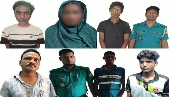নগরীতে পুলিশের অভিযানে মাদক কারবারি গ্রেফতার ৬
