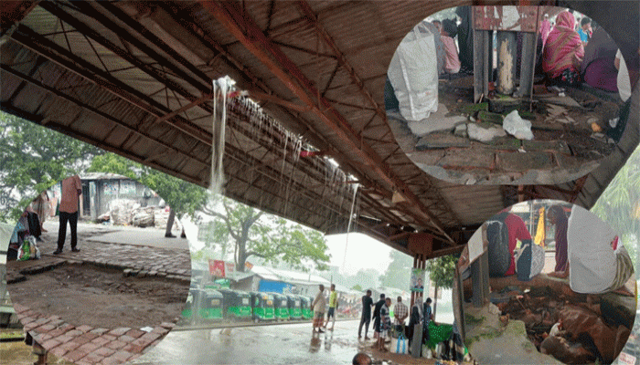 উত্তরবঙ্গের ঐতিহ্যবাহী আহসানগঞ্জ রেলওয়ে স্টেশনের বেহাল দশা, সংস্কারের অপেক্ষায় যাত্রীরা