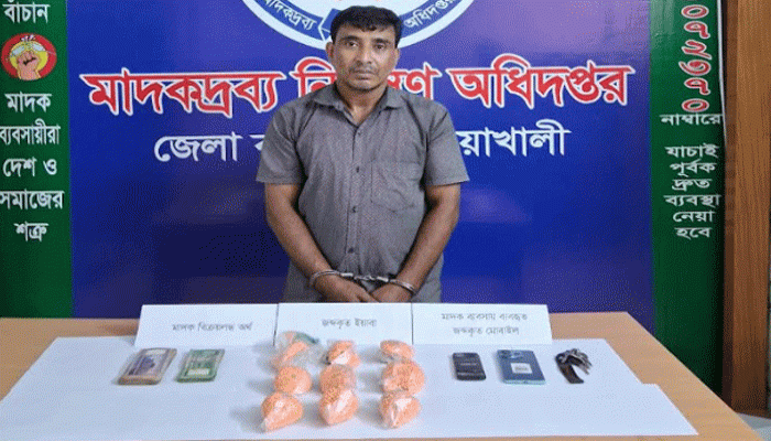 ১১ মামলার আসামি বুলেট ফারুক ৯ হাজার ৩১০ পিস ইয়াবাসহ গ্রেপ্তার