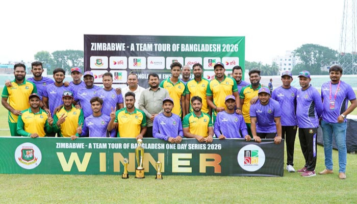 রাজশাহীতে ইমার্জিং টাইগারদের দাপট, জিম্বাবুয়ের বিপক্ষে সিরিজ জয়