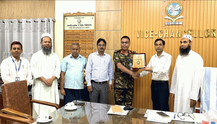 রুয়েটে বিএইউইটির উপাচার্যের সৌজন্য সাক্ষাৎ, উচ্চশিক্ষা উন্নয়ন নিয়ে আলোচনা