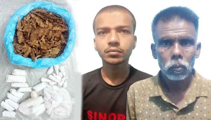 নগরীতে গাঁজা ও ট্যাপেন্টাডল-সহ মাদক কারবারি গ্রেপ্তার ২