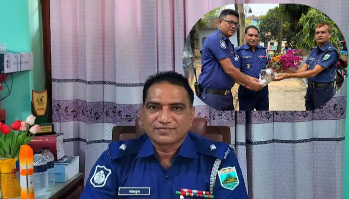 আত্রাই থানায় নতুন ওসি হিসেবে মো. মাহবুব আলমের যোগদান