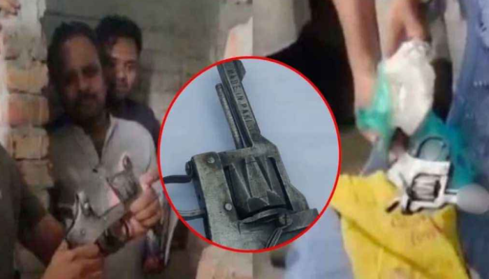 মাদরাসায় মিলল ‘মেইড ইন পাকিস্তান’ লেখা অস্ত্র