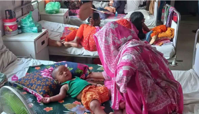 হামের উপসর্গ নিয়ে আরও ৭ শিশুর মৃত্যু