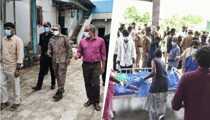 ভারতের তামিলনাড়ুতে অ্যামোনিয়া গ্যাস লিক, নিহত ৯ মহিলা শ্রমিক!